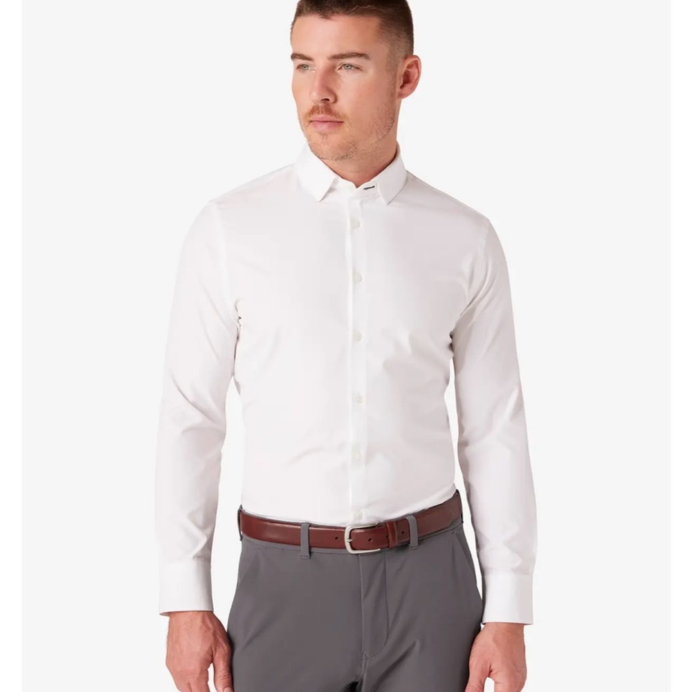 Mizzen+Main Leeward Formal NWT White Trim Medium